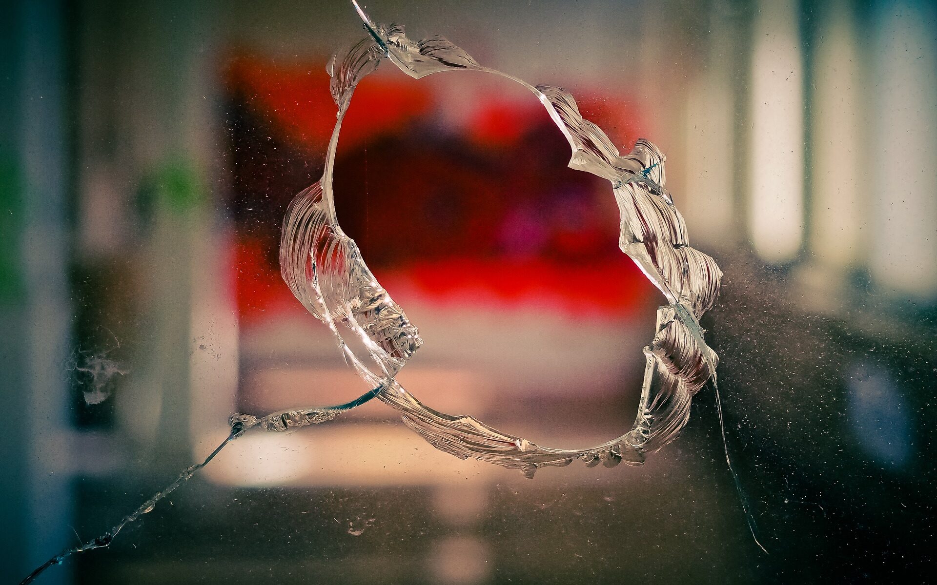Siniestro seguro de hogar por cristal roto